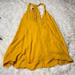 BCBG Jazzie Drape-Back Top